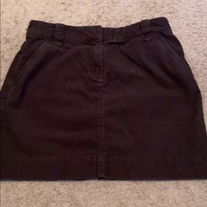 Jcrew corduroy skirt
